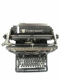 Antique Underwood Desktop Typewriter Great Condition Needs ...
