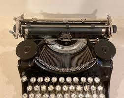 Antique 1911 Underwood 4 Bank Portable Typewriter Serial Number 641189 With Case - Etsy