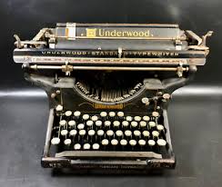Antique Underwood No 3 Manual 14 in Typewriter w/ Cover | eBay