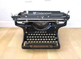 Vtg Antique 1931 Underwood 6-14 Wide Carriage Manual ...