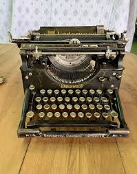 Antique Early 1900 Underwood Model 4 Vintage Typewriter ...