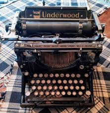 Rare Antique 1909 Underwood Typewriter Nr 4 | eBay