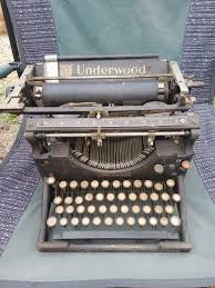Antique 1920's No. 5 Underwood Standard Typewriter | eBay