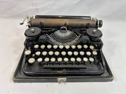 Rare Machine To Typewriter Underwood Portable 3 Row of Vintage 1924 | eBay