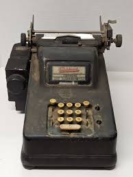Vintage Sundstrand Speed Adding Machine for Parts or ...