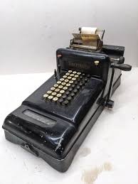 Vintage Burroughs adding machine, Works, And Is code 3 ...
