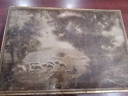 Vintage NBC Uneeda Biscuit 1920's Tin Boy Dog Sheep in ...