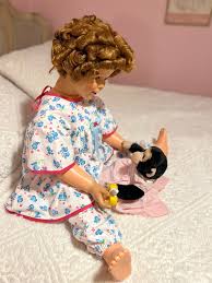 Homemade Flannel Pajamas for Large Doll Like Shirley Temple (approx 36 Inches). SHIPPING INCLUDED. - Etsy