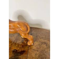 Large Victorian Staffordshire Lions, 1880s, Set of 2 | Chairish