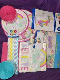 11pc Unicorn Happy Birthday Balloon Unicorn Theme Party set ...