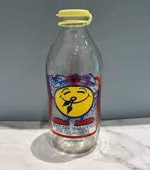 Vintage Milk Bottle : 1 Pint, Reusable Cap, Unigate 80s Retro Adverts - Etsy UK