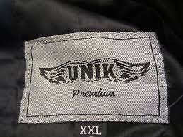 Unik Vintage Heavy Leather Motorcycle Coat Jacket Black Mens ...