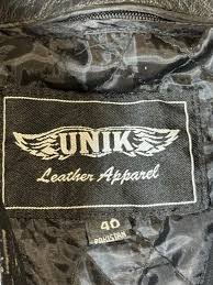 Vintage 70s/80s Leather Biker Jacket, Size 40 - Etsy