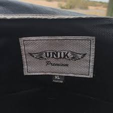 Unik premium leather vest. Comes with patch and... | Depop