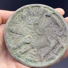 Extremely rare ancient greek bronze phaile plate Rare. | eBay