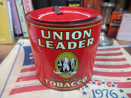 VINTAGE UNION LEADER CUT SMOKING TOBACCO 14 Oz TIN EMPTY UNITED STATES CO | eBay