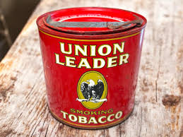 Union Leader Smoking Tobacco Advertising Tin Can - Original Lid, Tax Stamp, P. Lorillard Company Est. 1760, Made in USA, Lever, Eagle - Etsy