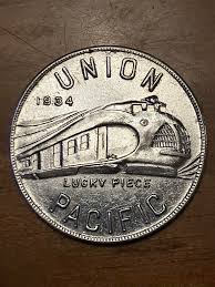 1934 Union Pacific Train Lucky Piece from Chicago World's Fair