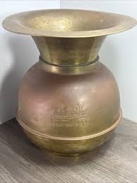 Vintage Union Pacific Railroad Brass & Copper 10" Tall ...