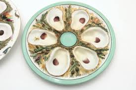 Sold at Auction: Antique Union Porcelain Works 6 Well Oyster Plates
