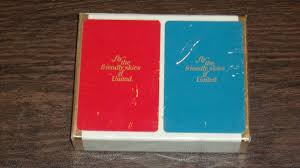 United Air Lines Playing Cards Fly The Friendly Skies Of United 2 Pack Red Blue | eBay