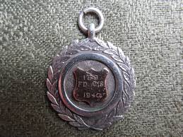 Silver Fob / Medal -- 129 Field Ambulance 1940 - G. J. Ham ...