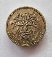 1984 queen elizabeth ii One Pound Coin Error- Open To ...