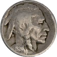 Five Cent Piece - Buffalo - 1924 G | Littleton Coin Company