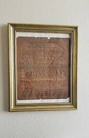 A Beauty Of History framed 1789 Congrefs Of The United ...