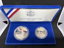 1886-S Proof Liberty 2-Coin Commemorative Set, 90% Silver ...