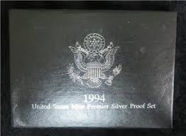 1994 United States Mint Premier Silver Proof Set * 5 Coins ...