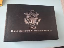 1998 Black Pack Premier Silver Proof Set. Great Birthday ...