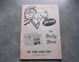 1967 Zip Code Directory--sunbury Daily Item--sunbury PA - Etsy