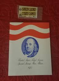 1972 United States Postal Service Special Stamp Mini-album Type 2 - Etsy