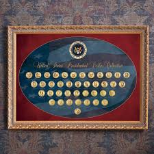 Presidential Golden Dollar Framed Collection – United States ...