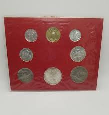 1971 Italy MCMLXXI ANNO IX Vatican Coin Set #0690 | eBay