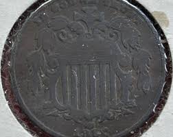 1883 Shield Nickel W/ Stars - Etsy