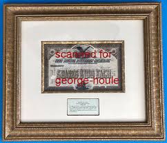 NORTH AMERICAN COMPANY - 1896 - STOCK CERTIFICATE - DOW ...