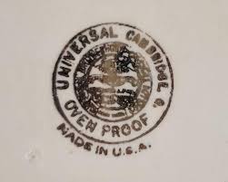 Vintage Universal Cambridge Pottery Mixing Bowl - 'circus ...