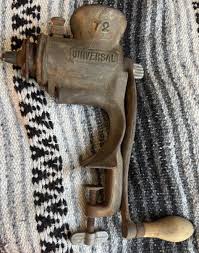 Vintage Universal #72 Cast Iron Food & Meat Chopper Grinder ...