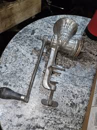 Vintage Cast Iron E.C. Simmons Keen Kutter Meat Grinder KK12 ...