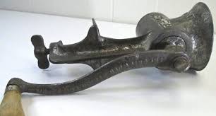 Vtg Griswold Jewel Meat Grinder #11 Erie Pa. USA country cooking kitchen decor | eBay Australia