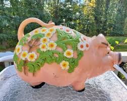 Mid Century Universal Statuary Corp Piggy Bank 1976 - Etsy
