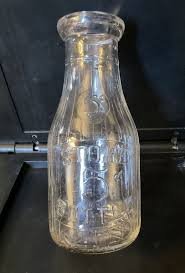 VINTAGE- UNIVERSAL PA. CLEAR GLASS- ONE PINT -5 CENT STORE ...