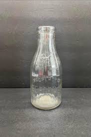 Antique Ribbe Glass Borden's Condensed Milk Co. Quart Bottle ...