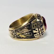 1979 Fort Walton Beach High School Florida 10K Yellow Gold ...