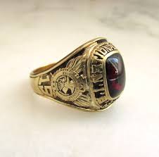 Vintage 10K Yellow Gold FBI Academy Class of 1976 Ring ...