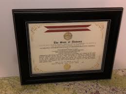ALABAMA NATIONAL GUARD COMMENDATION COMMEMORATIVE MEDAL CERTIFICATE | eBay
