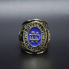 11 Notre Dame Fighting Irish NCAA championship rings collection - MVP Ring