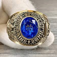 10K Gold University of Notre Dame Signet Class Ring Size 9 Fighting Irish 18g | eBay